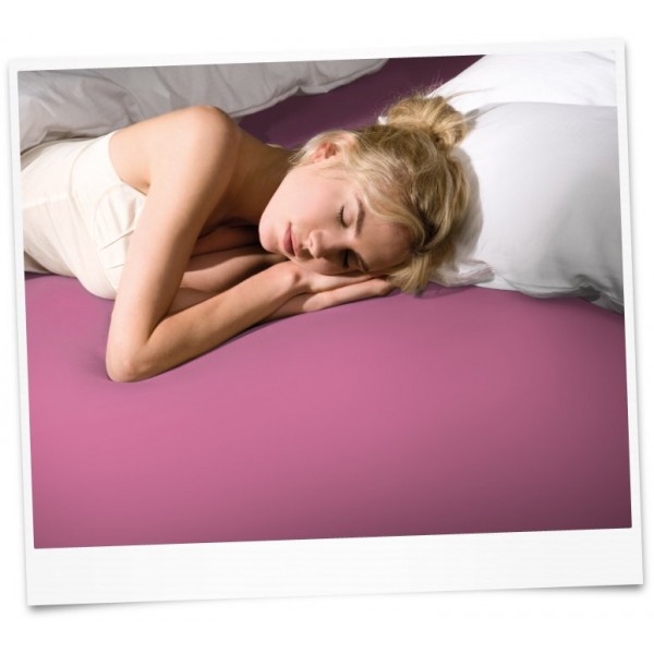 Премиум чаршаф с ластик Bella Donna 140/200 Flamingo